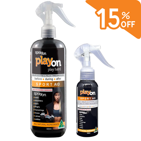 PlayOn SPORT AID SprayOn Duo Refill Pack (2 PACK) SAVE 15%