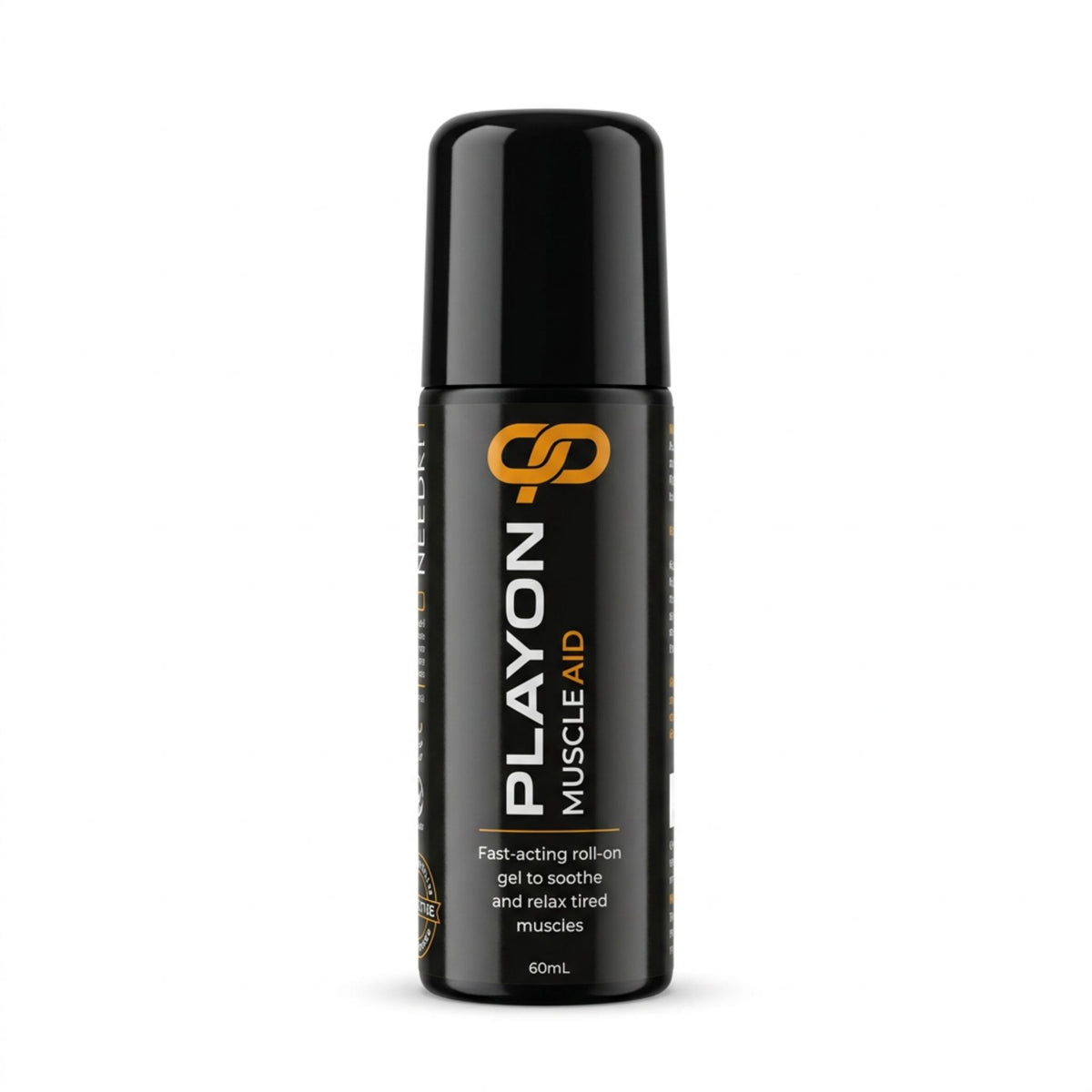 PlayOn Muscle Aid Roll-On 60ml bottle